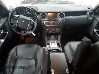 2016 Land Rover LR4 HSE Lux with VIN SALAK2V69GA829847, listed as a Copart auction lot 48519875 with 185,226 mi miles and Salvage title. Bid and sale history available at DreamBid. Image 8.