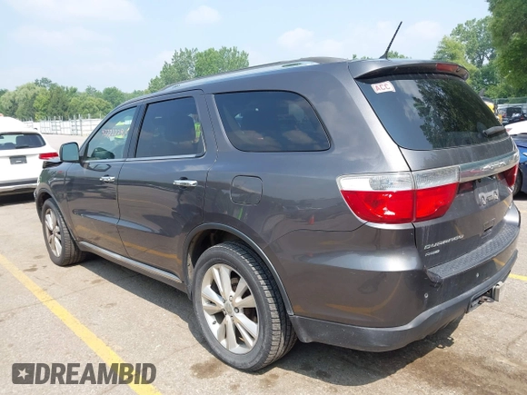 2013 Dodge Durango Crew with VIN 1C4RDJDG0DC693522, listed as a IAAI auction lot 42722229 with 138,585 mi miles and . Bid and sale history available at DreamBid. Image 3.
