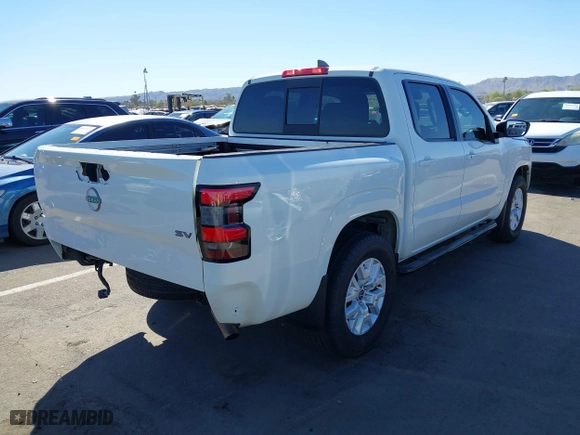 2022 Nissan Frontier SV with VIN 1N6ED1EJXNN640676, listed as a IAAI auction lot 41870460 with 41,581 mi miles. Bid and sale history available at carsss.com. Image 4.