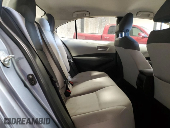 2020 Toyota Corolla LE with VIN JTDEPRAE3LJ090615, listed as a Copart auction lot 48289505 with 214,319 mi miles and Salvage Title. Bid and sale history available at carsss.com. Image 10.