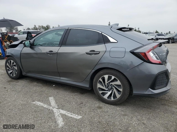 2018 Honda Civic Hatchback LX with VIN SHHFK7H23JU427550, listed as a Copart auction lot 50807265 with 141,726 mi miles and Salvage Title. Bid and sale history available at carsss.com. Image 2.