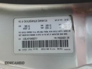 2003 Chrysler Sebring LX with VIN 1C3EL45T43N563717, listed as a Copart auction lot 44037815 with 63,059 mi miles and Salvage Title. Bid and sale history available at DreamBid. Image 14.