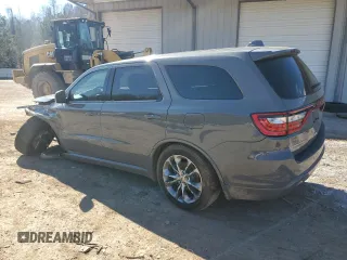 2020 Dodge Durango GT with VIN 1C4RDHDG7LC394584, listed as a Copart auction lot 46718595 with 101,366 mi miles and Salvage title. Bid and sale history available at DreamBid. Image 2.
