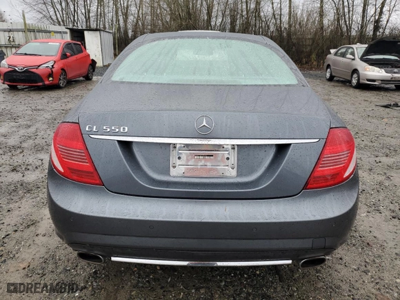 2007 Mercedes-Benz CL-Class 5.5L V8 with VIN WDDEJ71X37A007753, listed as a Copart auction lot 81971754 with NaN miles and Salvage Title. Bid and sale history available at carsss.com. Image 6.