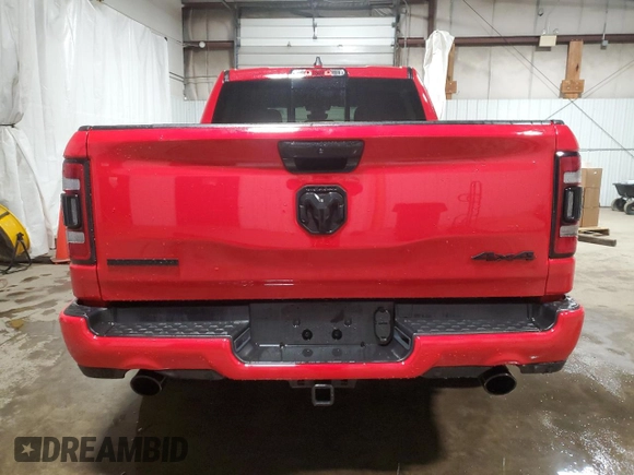 2024 Ram 1500 Big Horn z VIN 1C6SRFFT9RN211126, wystawiony jako Copart lot #52388145 z przebiegiem 15 020 mil mil oraz Szkoda całkowita • Salvage title. Historia ofert i sprzedaży dostępna na DreamBid. Obrazek 6.