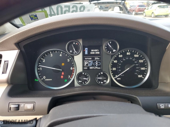 2013 Lexus LX 570 with VIN JTJHY7AX5D4118881, listed as a Copart auction lot 86504474 with 68,129 mi miles and Salvage Title. Bid and sale history available at carsss.com. Image 9.
