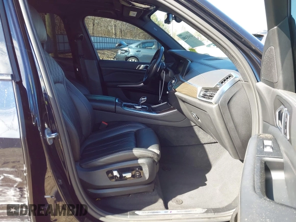 2022 BMW X5 sDrive40i with VIN 5UXCR4C02N9N07702, listed as a IAAI auction lot 41452480 with 52,275 mi miles. Bid and sale history available at carsss.com. Image 5.