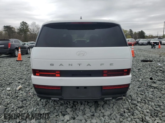 2024 Hyundai Santa Fe SE with VIN 5NMP14GL5RH005128, listed as a Copart auction lot 50128495 with 16,139 mi miles and Salvage title. Bid and sale history available at DreamBid. Image 6.