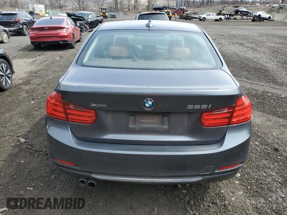 2015 BMW 3 Series 328i xDrive with VIN WBA3B5G53FNS12387, listed as a Copart auction lot 51802455 with 93,173 mi miles and Salvage Title. Bid and sale history available at carsss.com. Image 6.