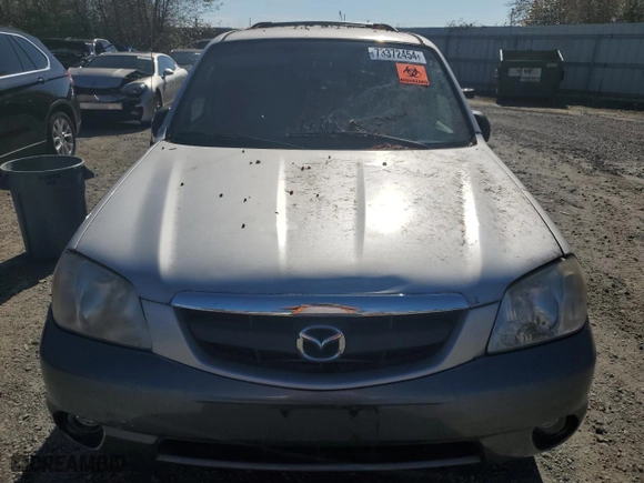 2001 Mazda Tribute LX with VIN 4F2YU08101KM57112, listed as a Copart auction lot 73372454 with 196,098 mi miles and Clean Title. Bid and sale history available at carsss.com. Image 5.