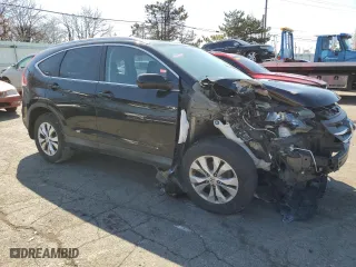 2013 Honda CR-V EX-L with VIN 2HKRM4H78DH675298, listed as a Copart auction lot 48744055 with 144,293 mi miles and Salvage Title. Bid and sale history available at carsss.com. Image 4.