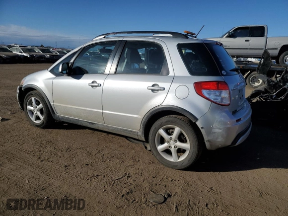 2009 Suzuki SX4 with VIN JS2YB413895103329, listed as a Copart auction lot 44435185 with 77,923 mi miles and Salvage Title. Bid and sale history available at carsss.com. Image 2.