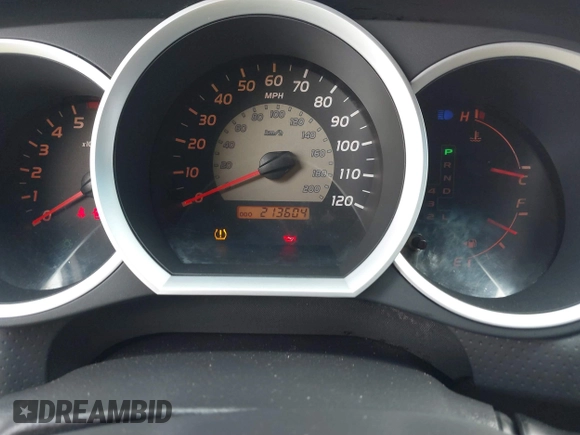 2008 Toyota Tacoma PreRunner with VIN 3TMJU62N98M059769, listed as a IAAI auction lot 41368969 with 213,604 mi miles. Bid and sale history available at carsss.com. Image 7.