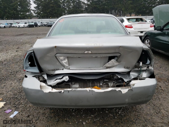2004 Mitsubishi Diamante LS with VIN 6MMAP67P34T003796, listed as a Copart auction lot 81683284 with 127,882 mi miles and Salvage Title. Bid and sale history available at carsss.com. Image 6.