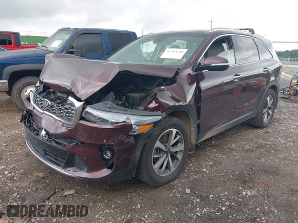 2019 Kia Sorento EX Sport with VIN 5XYPH4A59KG470940, listed as a IAAI auction lot 42384742 with 71,687 mi miles and . Bid and sale history available at DreamBid. Image 17.