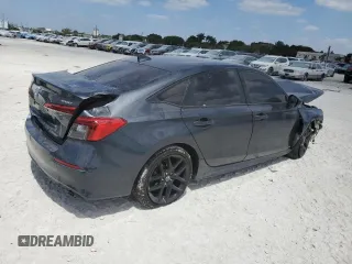 2023 Honda Civic Sedan Sport with VIN 2HGFE2F50PH564832, listed as a Copart auction lot 54326585 with 0 mi miles and Salvage Title. Bid and sale history available at carsss.com. Image 3.