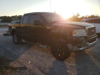 2005 Ford F-150 XLT with VIN 1FTRX12515FB28205, listed as a Copart auction lot 82707324 with 249,349 mi miles and Salvage Title. Bid and sale history available at carsss.com. Image 4.