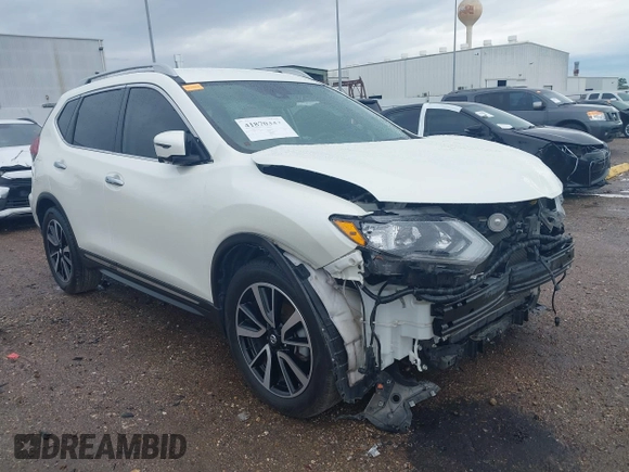 2020 Nissan Rogue S with VIN 5N1AT2MT0LC751724, listed as a IAAI auction lot 41870342 with 33,920 mi miles and . Bid and sale history available at DreamBid. Image 1.