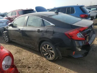 2017 Honda Civic Sedan EX with VIN 19XFC2F75HE051188, listed as a Copart auction lot 49537245 with 0 mi miles and Clean Title. Bid and sale history available at carsss.com. Image 2.