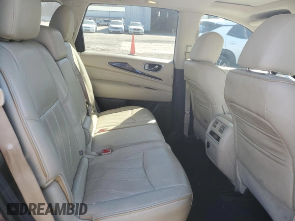 2015 Infiniti QX60 with VIN 5N1AL0MN0FC521448, listed as a Copart auction lot 48426595 with 155,248 mi miles and Salvage Title. Bid and sale history available at DreamBid. Image 11.