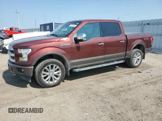 2017 Ford F-150 XL with VIN 1FTEW1EF1HKC43808, listed as a Copart auction lot 58125985 with 130,144 mi miles and Salvage title. Bid and sale history available at DreamBid. Image 1.