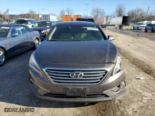 2015 Hyundai Sonata 2.4L SE with VIN 5NPE24AF3FH039106, listed as a Copart auction lot 47027725 with 122,839 mi miles and Salvage Title. Bid and sale history available at carsss.com. Image 5.