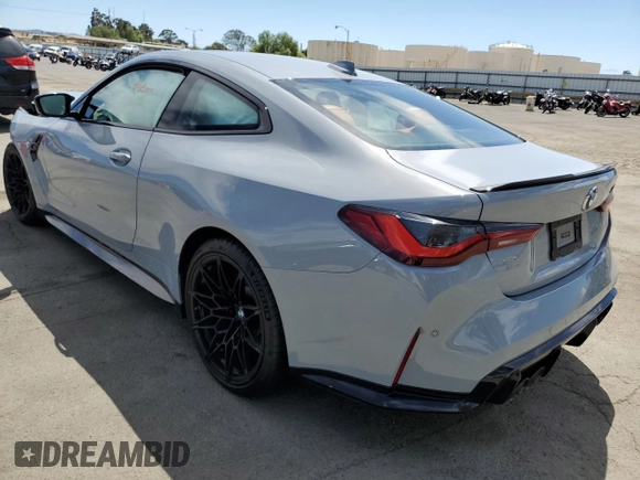 2021 BMW M4 Competition with VIN WBS33AZ02MCH58788, listed as a Copart auction lot 54909972 with 8,915 mi miles. Bid and sale history available at carsss.com. Image 3.