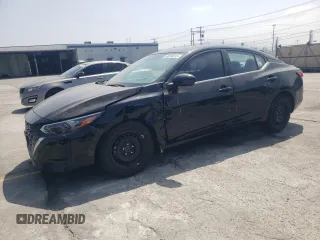 2025 Nissan Sentra S с VIN 3N1AB8BV5SY210885, выставлен на аукционе Copart как лот 58858415 с пробегом 7 748 миль миль и Списание • Salvage title. История ставок и продаж доступна на DreamBid. Изображение 1.