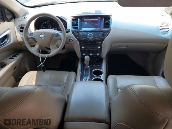 2015 Nissan Pathfinder S with VIN 5N1AR2MM1FC616327, listed as a Copart auction lot 59790175 with 141,116 mi miles and Salvage title. Bid and sale history available at DreamBid. Image 8.
