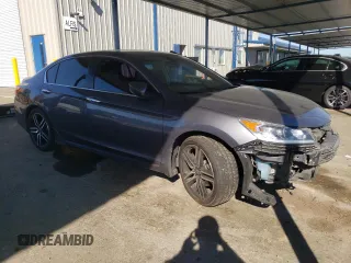 2017 Honda Accord Sport with VIN 1HGCR2F5XHA223445, listed as a Copart auction lot 50564205 with 223,129 mi miles and Salvage Title. Bid and sale history available at carsss.com. Image 4.