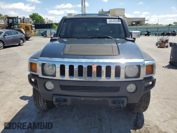 2006 Hummer H3 with VIN 5GTDN136968269478, listed as a Copart auction lot 54549545 with 215,555 mi miles and Clean Title. Bid and sale history available at carsss.com. Image 5.
