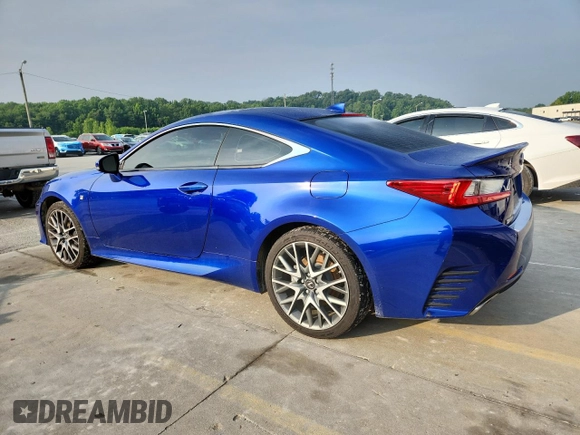 2018 Lexus RC 350 with VIN JTHSZ5BC5J5008553, listed as a Copart auction lot 60472575 with 116,525 mi miles and Salvage title. Bid and sale history available at DreamBid. Image 2.