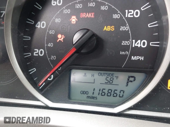 2013 Toyota RAV4 XLE with VIN 2T3RFREV1DW056321, listed as a IAAI auction lot 42082419 with 116,860 mi miles. Bid and sale history available at carsss.com. Image 7.