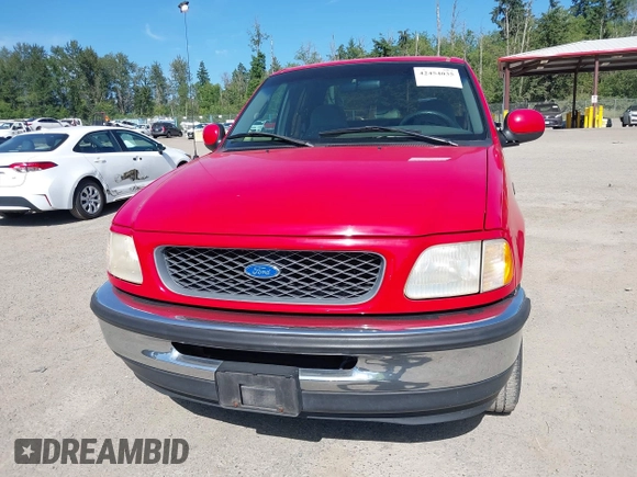 1997 Ford F-150 with VIN 2FTEX17L9VCA27687, listed as a IAAI auction lot 42454035 with 122,179 mi miles and . Bid and sale history available at DreamBid. Image 6.