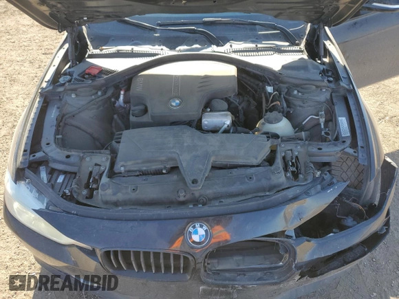 2013 BMW 3 Series 328i with VIN WBA3C1C58DF442543, listed as a Copart auction lot 43317435 with 106,994 mi miles and Clean Title. Bid and sale history available at carsss.com. Image 12.