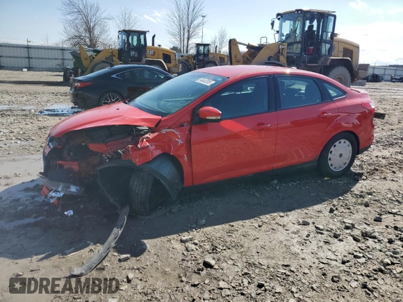2014 Ford Focus SE with VIN 1FADP3F29EL427793, listed as a Copart auction lot 54443335 with 124,203 mi miles and Non Repairable. Bid and sale history available at carsss.com. Image 1.