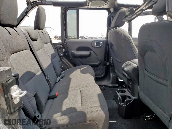 2020 Jeep Wrangler Unlimited Sport S with VIN 1C4HJXDN6LW312825, listed as a Copart auction lot 58836955 with 89,727 mi miles and Salvage title. Bid and sale history available at DreamBid. Image 11.
