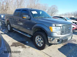 2011 Ford F-150 XLT with VIN 1FTFW1ET7BFA61671, listed as a IAAI auction lot 41324341 with 245,080 mi miles and . Bid and sale history available at DreamBid. Image 1.