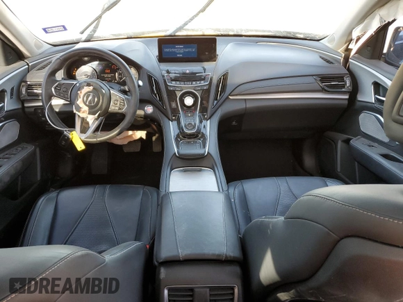 2019 Acura RDX w/Technology Pkg with VIN 5J8TC1H51KL000554, listed as a Copart auction lot 50079825 with 77,785 mi miles and Salvage Title. Bid and sale history available at carsss.com. Image 8.