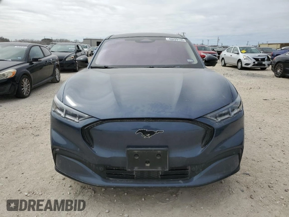 2021 Ford Mustang Mach-E Premium with VIN 3FMTK3R73MMA02221, listed as a Copart auction lot 46099135 with 31,383 mi miles and Salvage title. Bid and sale history available at DreamBid. Image 5.