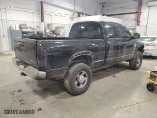 2007 Dodge Ram 2500 Laramie with VIN 1D7KS28AX7J608565, listed as a Copart auction lot 44986295 with 152,876 mi miles and Clean Title. Bid and sale history available at carsss.com. Image 3.