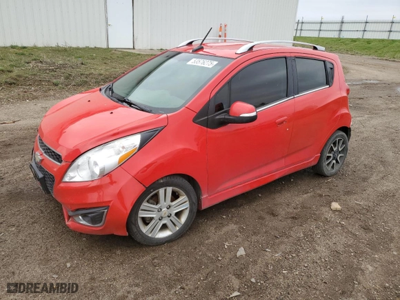2014 Chevrolet Spark LT with VIN KL8CF6S91EC574826, listed as a Copart auction lot 53576275 with 0 mi miles and Clean Title. Bid and sale history available at carsss.com. Image 1.