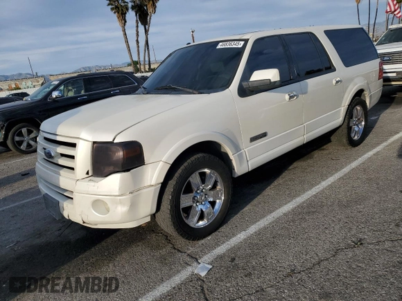 2008 Ford Expedition Max Limited с VIN 1FMFK19528LA22001, выставлен на аукционе Copart как лот 46836345 с пробегом 215 389 миль миль и Чистый • Clean title. История ставок и продаж доступна на DreamBid. Изображение 1.