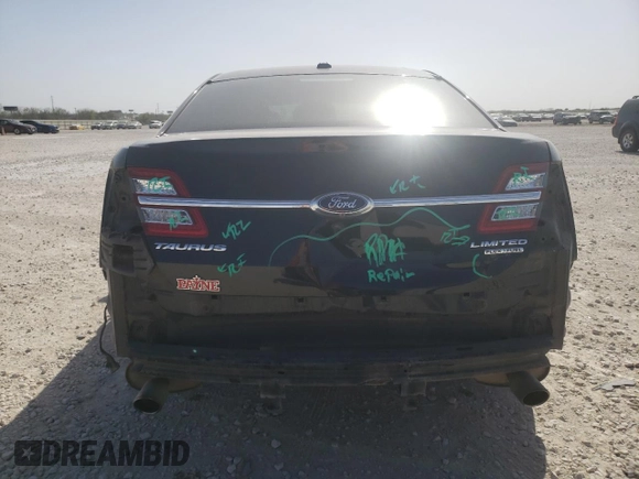 2015 Ford Taurus Limited with VIN 1FAHP2F83FG106102, listed as a Copart auction lot 49819005 with 100,925 mi miles and Salvage Title. Bid and sale history available at DreamBid. Image 6.