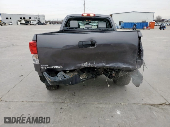 2012 Toyota Tundra with VIN 5TFRM5F17CX046655, listed as a Copart auction lot 46180425 with 49,315 mi miles and Salvage title. Bid and sale history available at DreamBid. Image 6.