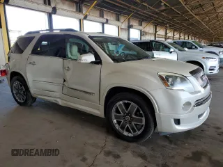 2012 GMC Acadia Denali with VIN 1GKKRTED6CJ236022, listed as a Copart auction lot 57525485 with 223,389 mi miles and Salvage title. Bid and sale history available at DreamBid. Image 4.