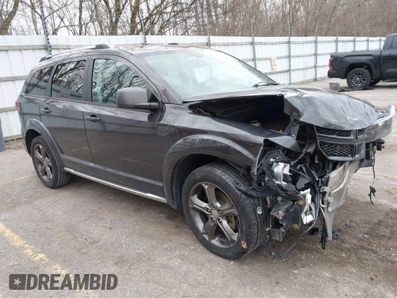 2015 Dodge Journey Crossroad with VIN 3C4PDCGB0FT639390, listed as a IAAI auction lot 41881370 with 164,219 mi miles and . Bid and sale history available at DreamBid. Image 1.
