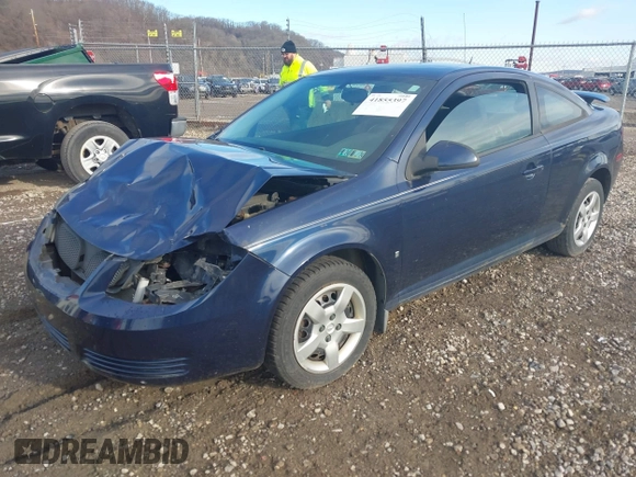 2009 Pontiac G5 with VIN 1G2AS18H797276991, listed as a IAAI auction lot 41855397 with 131,376 mi miles. Bid and sale history available at carsss.com. Image 2.