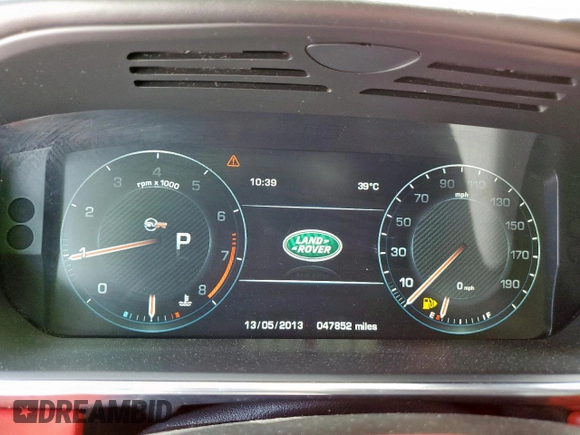 2016 Land Rover Range Rover Sport SVR with VIN SALWZ2EF7GA544520, listed as a Copart auction lot 56979235 with 47,852 mi miles and Clean title. Bid and sale history available at DreamBid. Image 9.