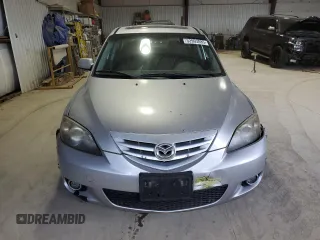 2005 Mazda 3 s with VIN JM1BK143951306838, listed as a Copart auction lot 52993885 with 202,423 mi miles and Salvage Title. Bid and sale history available at carsss.com. Image 5.